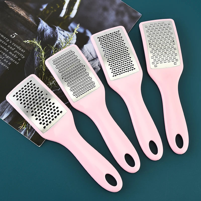 Factory Wholesale Stainless Steel Professional Long Handle Foot Rasp Callus Remover Pedicure Foot File Fashion