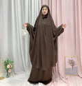 Wholesale Traditional Muslim Clothing Women Prayer Abaya Muslim Women Dress Abaya Design 2 Piece Abaya Set Islamic Clothing