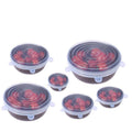 Wholesale Silicone Baby Food Drinking Juice Cup Cover Reusable Fresh Food Storage Stretch Silicone Lid Cover
