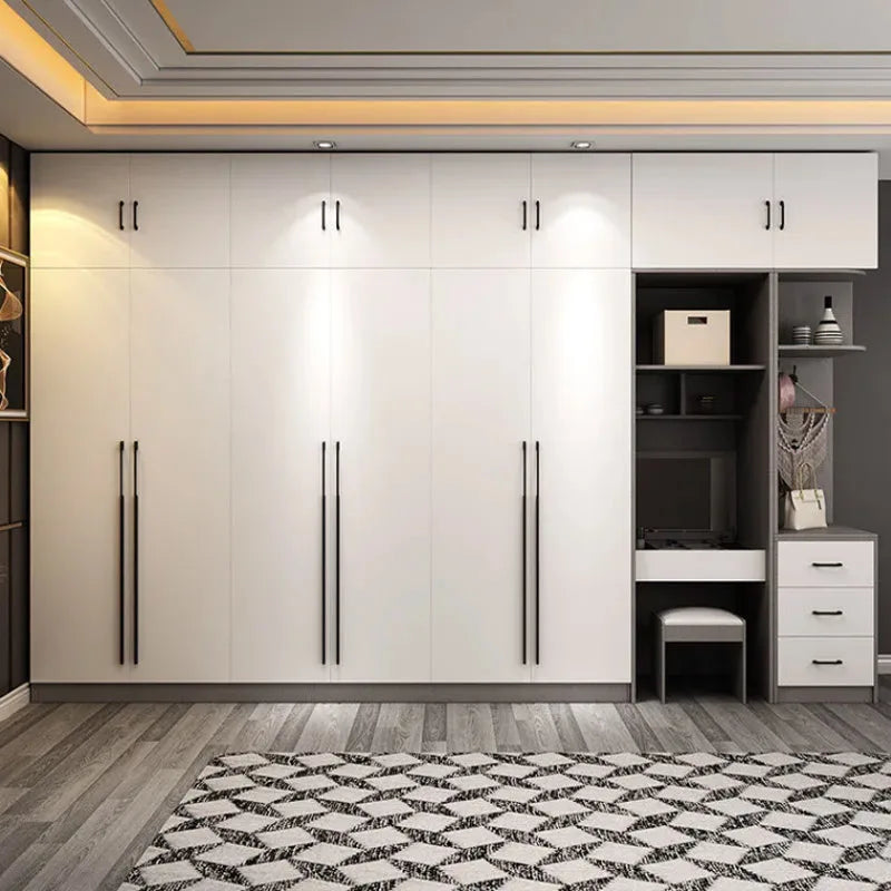 Wish Modern Bedroom Furniture Sets Wood Built-in Wardrobes Cabinets Extendable Folding Workshop Apartment Home Use Clothing