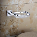 OEM/ODM Experience Factory's Modern Black Wall-mounted Soap Dish Holder Metal Design for Bathrooms