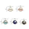 Cat meow planet alloy DIY jewelry Pendant Colorful Dream Starry Sky Cartoon Key Chain Children'S Garments Accessories