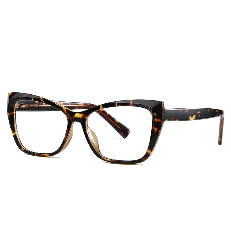 Gafas TR90 Women Glasses Frame Spectacles Frame for Myopic Support Prescription Lens Optical Eyeglasses Vintage