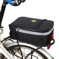 Multifunctional Bicycle Rear Seat Bag Waterproof Outdoor Trunk Bag Rear Bike Pannier Bag
