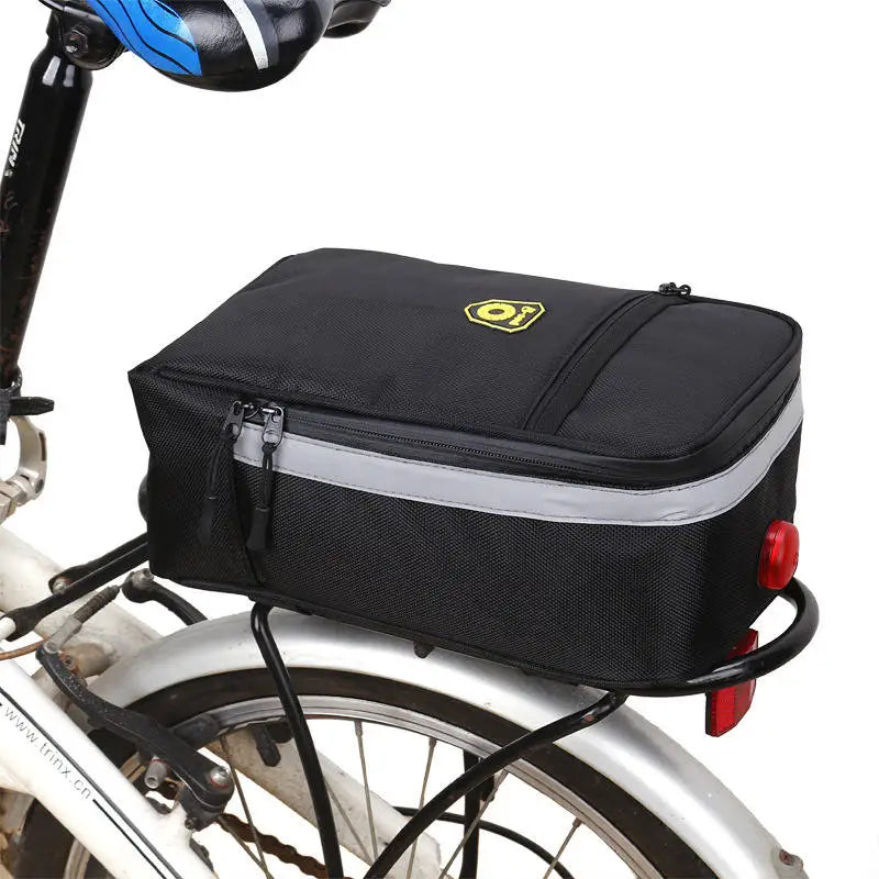 Multifunctional Bicycle Rear Seat Bag Waterproof Outdoor Trunk Bag Rear Bike Pannier Bag