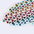 In Stock Individually Wrapped Drinking Reusable Straw PETG Hard Plastic Love Heart Printed Plastic Straws