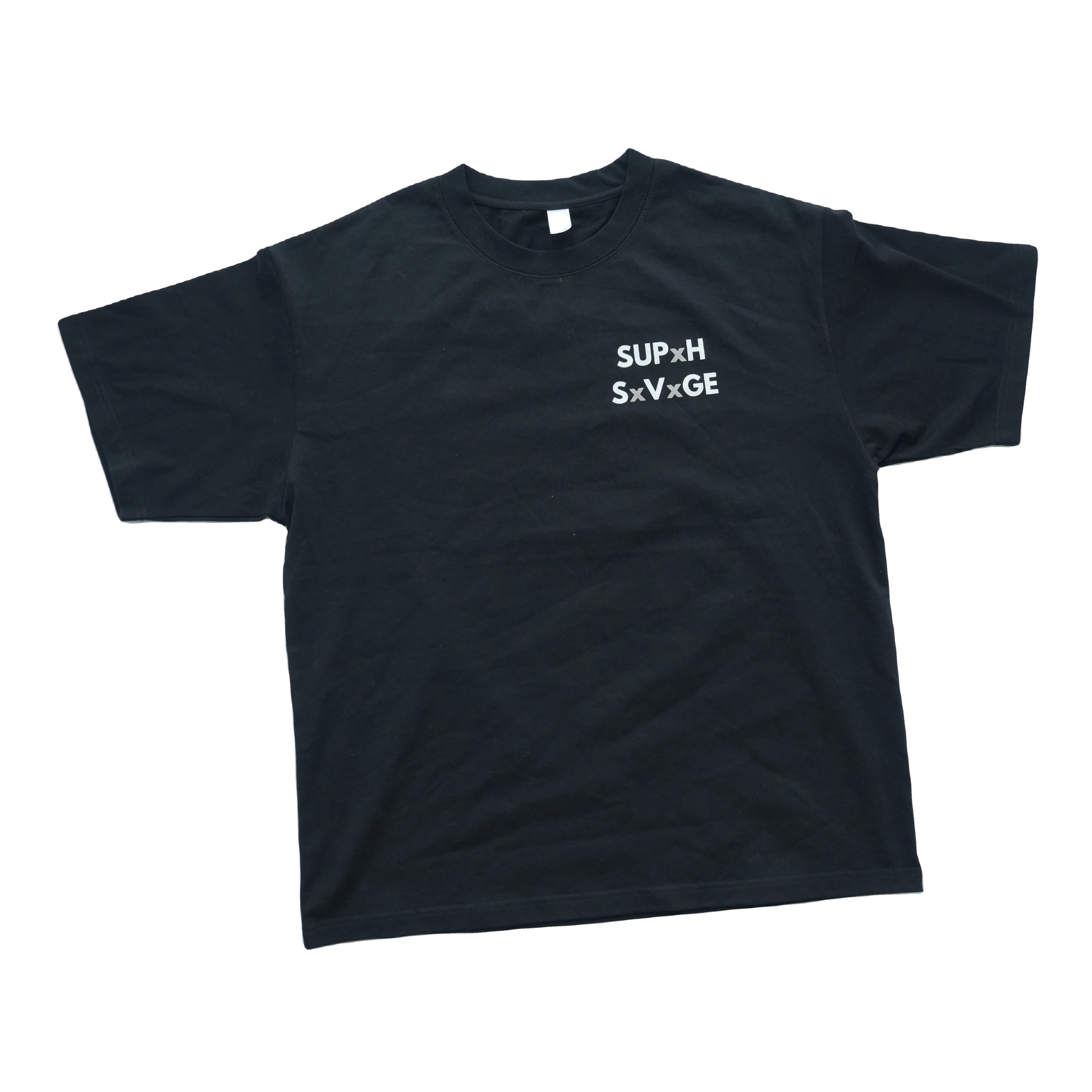 YKH 260GSM Heavy Weight 100% Cotton T Shirt Oversized  Fitted Print T-shirt   Custom Own Logo Screen Print  Unisex T-shirts