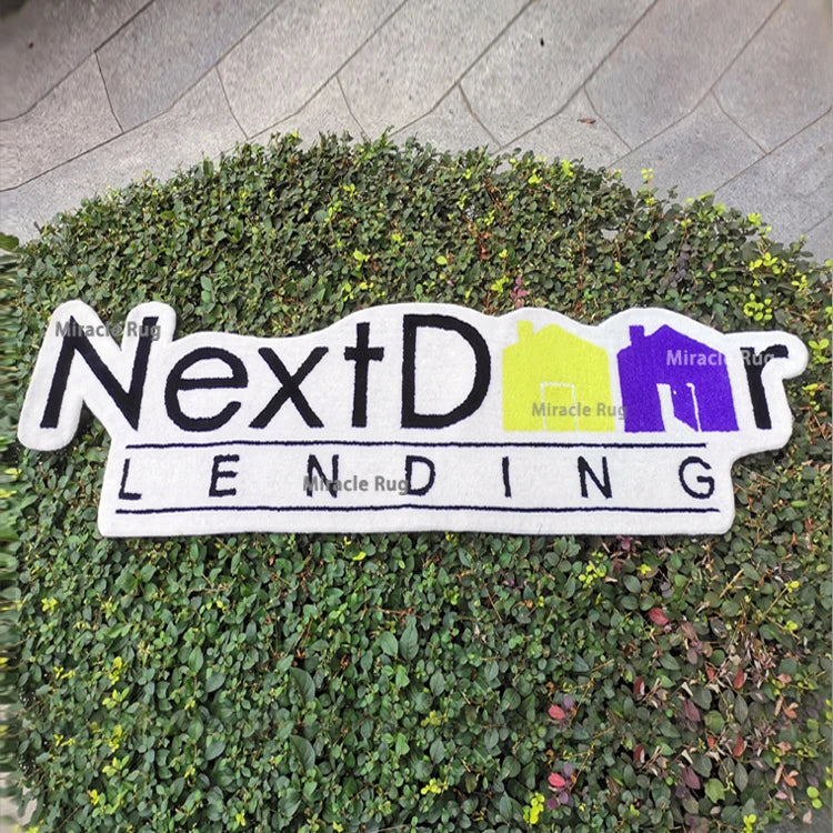 New Streetwear CREATE Brand Handmade Custom Rugs Carpet for Living Room Cut Out Shape Door Mat
