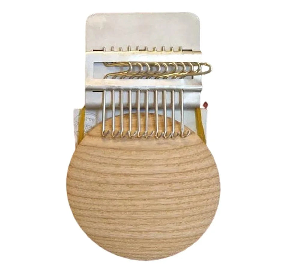 Darning Loom Small Weave Tool Portable Mending Loom Wooden Weaving Frame Loom for Beginners