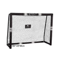 Oem Portable Supplier Outdoor Indoor Football goal Steel Full Size Football Net Portable Cheap Soccer goal
