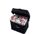 T2-30 Colors Oil Based Dual Tip Permanent Paint Marker Pen Set Non-toxic Double-head Permanent Marker Pen for Drawing