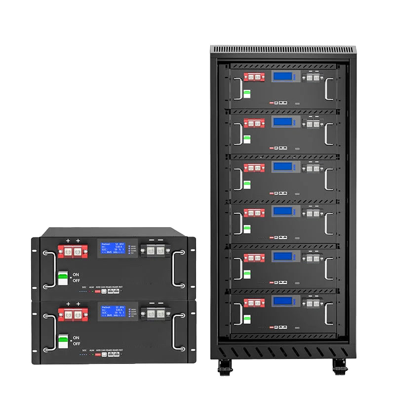 SUNPOK 8000cycle Server Rack 48v Lifepo4 Battery 200ah 100ah 300ah 48 Volt 51.2v 5kwh 10kwh Solar Lithium Ion Battery 48v 200ah