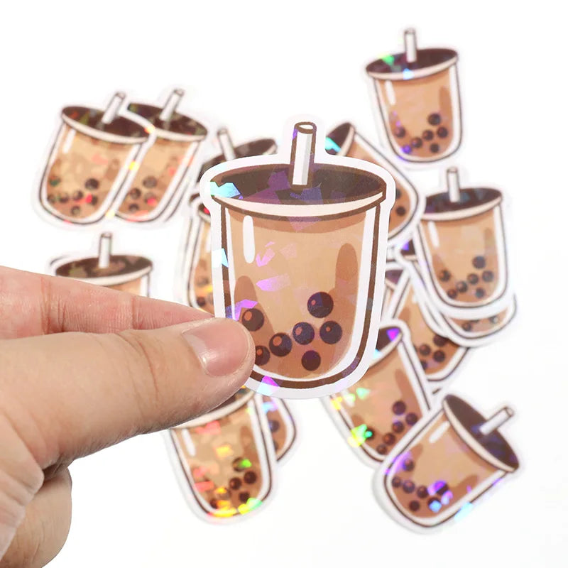 Vograce Printed Packaging Decoration Waterproof 3D Anime Cartoon Character Vinyl Sticker
