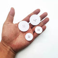 Qualisub Personalized 1" Acrylic Clothes Button Sublimation Clothes Button Blanks Decoration Clothes Button DIY Design