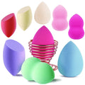 Makeup Sponge Private Label Custom 3 Shapes Beauty Makeup Blender with Holder MegaBDM