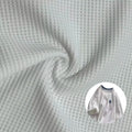 Tela 100% Polyester Knitted Sublimation Dry Fit White Custom Soccer Jersey Fabric for Girls Soccer Team Uniform