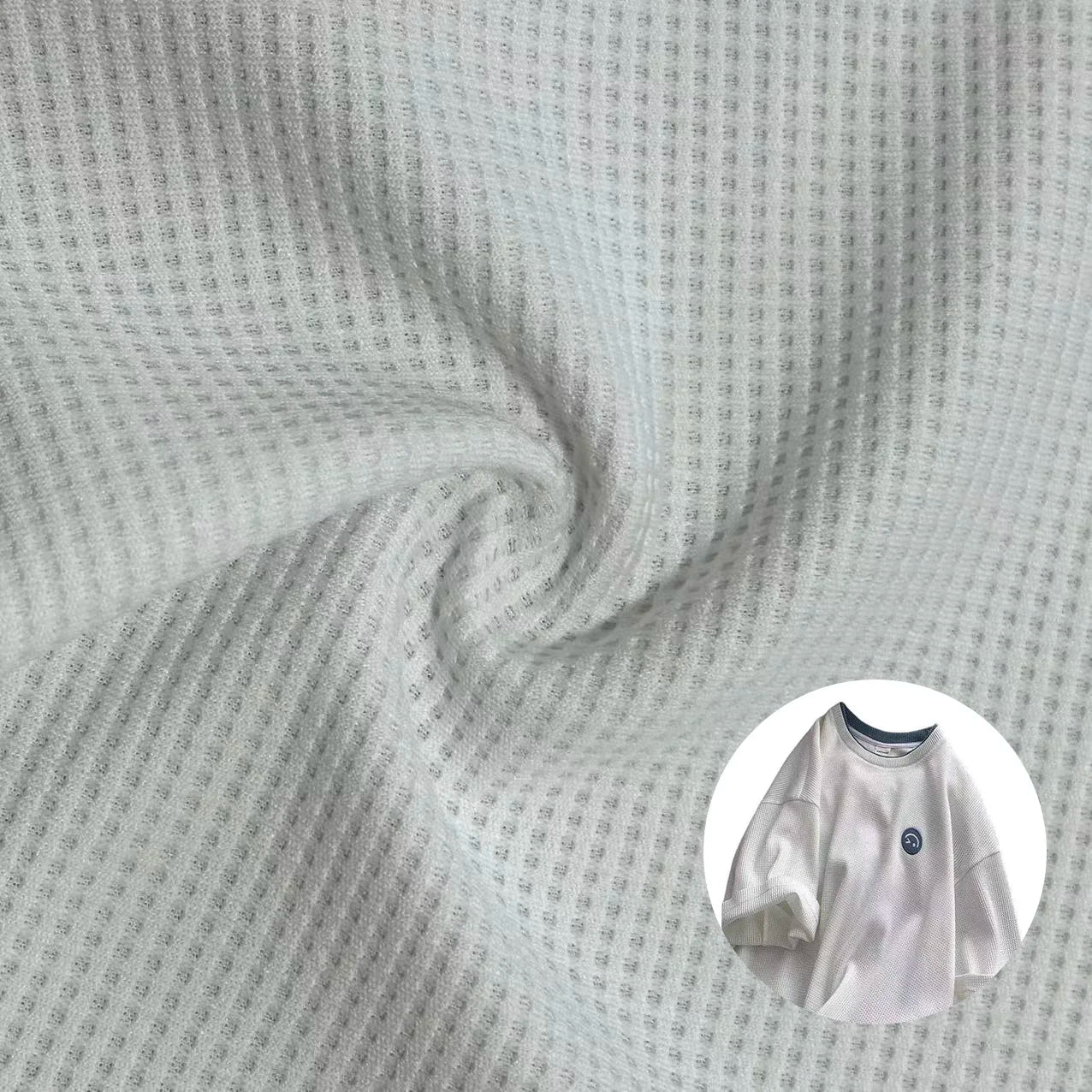 Tela 100% Polyester Knitted Sublimation Dry Fit White Custom Soccer Jersey Fabric for Girls Soccer Team Uniform