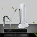 Factory Single Countertop Desktop Direct Drinking Water Purifier Filter With Ceramic Cartridge Purificador De Agua Home