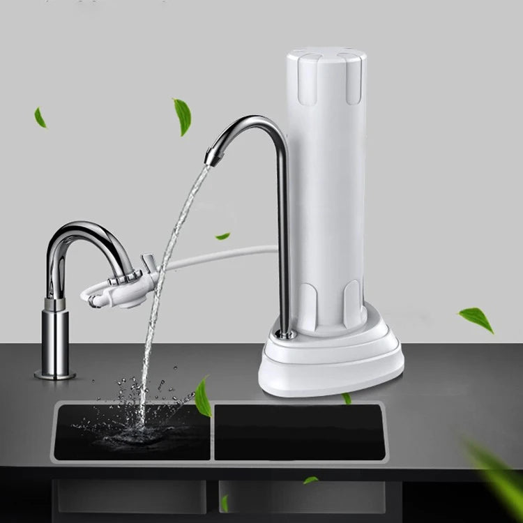 Factory Single Countertop Desktop Direct Drinking Water Purifier Filter With Ceramic Cartridge Purificador De Agua Home