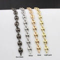 Nolvo World 4colors Metal Chain Gold Chain Bag Strap Metal Chain Purse Strap for Clutch for  Bag Handle