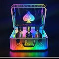 3 Bottles LED  Bottle Briefcase VIP Service Suitcase 3 Bottles Carrier Box Glorifier Presenter Cabinet Case