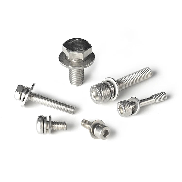 Factory Stainless Steel A4 A2 M8 Bolt and Nut Washer Stainless Steel 304 Bolt for windows Bolt Carrier Group Ar15
