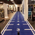 NWT 2025 Blue Green Black Red UV Resistant OEM Gym Flooring Mat Artificial Turf Grass for Sled Barbell MegaBDM
