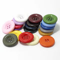 Custom 2 Holes 4 Holes Botones Botton Clothes Kurta Button Polyester Plastic Shirt Round Resin Button for Men
