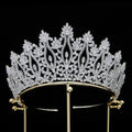 Zirconia Bridal Crowns for Weddings ZC17