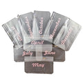 Transparent Loose Leaf A6 Notebook Binder Spiral Monthly Organizer Pouches for Office School Zipper Budget Pouches Stationery