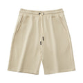 New Hot Selling Men's Casual Solid Sports Running Shorts 100% Cotton Elastic Waist Breathable Anti-Wrinkle