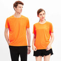 Wholesale Summer Lightweight O-Neck T-Shirt Quick-Drying Custom Logo Advertising Jersey Print Blank Design Marathon Running