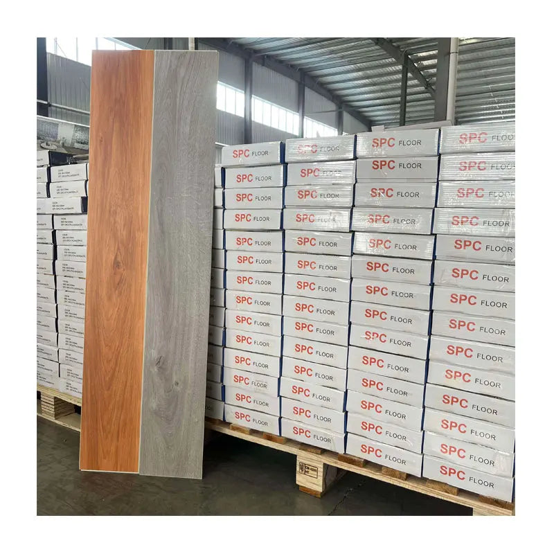 Waterproof Wear Resistant Wood Grain 4mm 5mm 6mm 7mm PVC SPC Vinyl Flooring Rigid Floating with Graphic Design