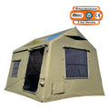 TOURUS 8.1 Square Meters Ten with a 9.5 Square Meters Canopy New Design Tente Gonflable Maison Outdoor For Sale