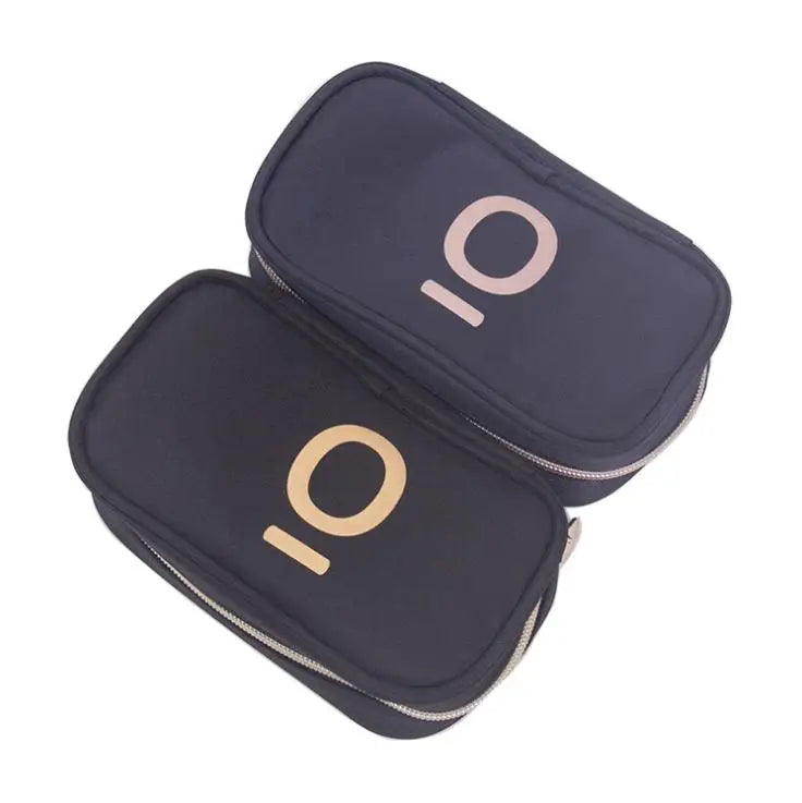 In Stock Black/blue  Doterra 10pcs Travel Storage Case for 10ml 15ml Sample Essential Oils Glass Vials Bottles