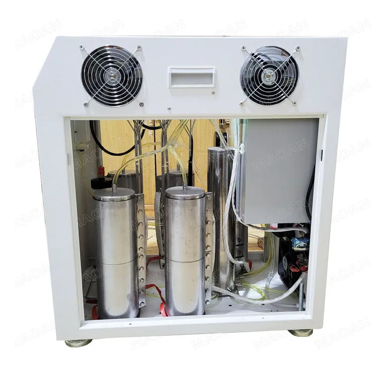 MAOAN KOH Electrolysis Cell for NaOH and H2 Hydrogen Generator 0--500ml/min High Purity 99% Long Service Life
