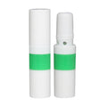 White 2-in-1 DIY PP Nasal Inhaler Sticks for Essential Oil Screw Cap Sealing