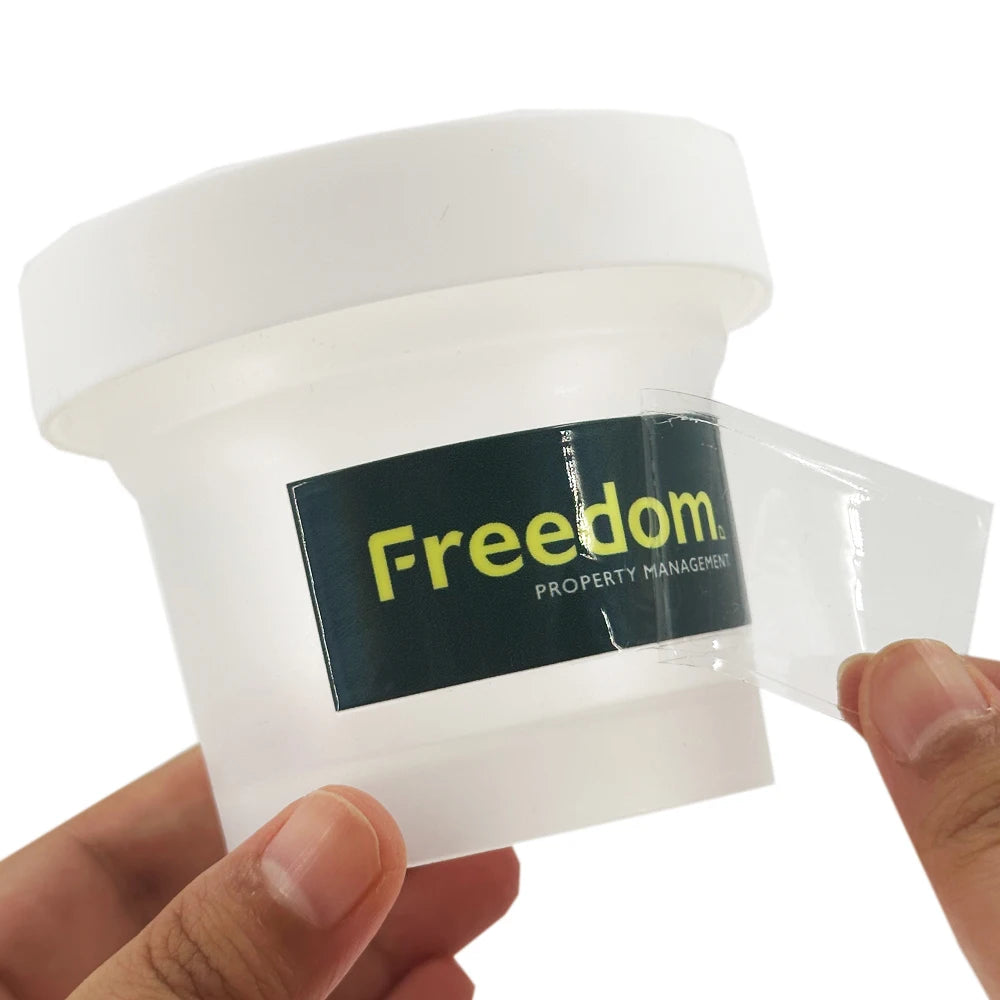 Custom UV for Scratch-Proof Waterproof Stickers for Cups & Mugs-Eco-Friendly Durable Washable Permanent/Removable