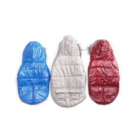 Custom Hondenjas Hundejacke Fashions Hoodie Jacket Waterproof Dog Coat Pet Clothesoem Cotton Rain Winter Warm Dog Clothes