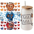 Movie Character Stickers Movie Character 16 20 40 oz Tumbler Wraps Transfers for Cups UV Cup Wrap Transfers Ready to Ship