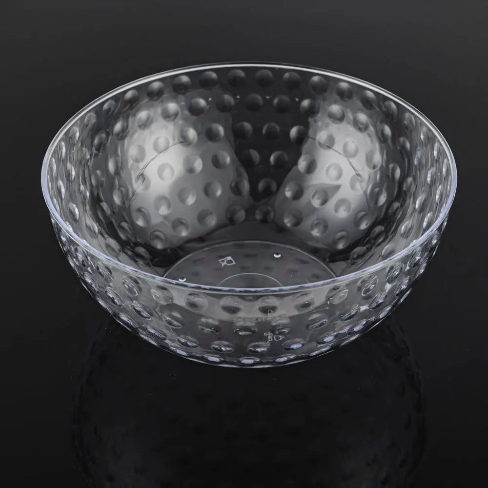 XUELI Best-Selling Durable Lightweight Eco-friendly Disposable Salad Bowls Custom Color Dot-Pattern for Events Catering Party