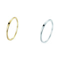 Rainbowking Simple love 925 Sterling Silver Ring DIY Simple Couple Ring Female Fashion Simple Trend Fine Jewelry Ring