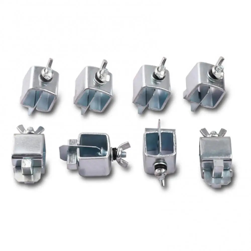 8pcs Stainless Steel Butterfly Valve Welding Clamps Holder Positioner Fixture Weld Holders Tool