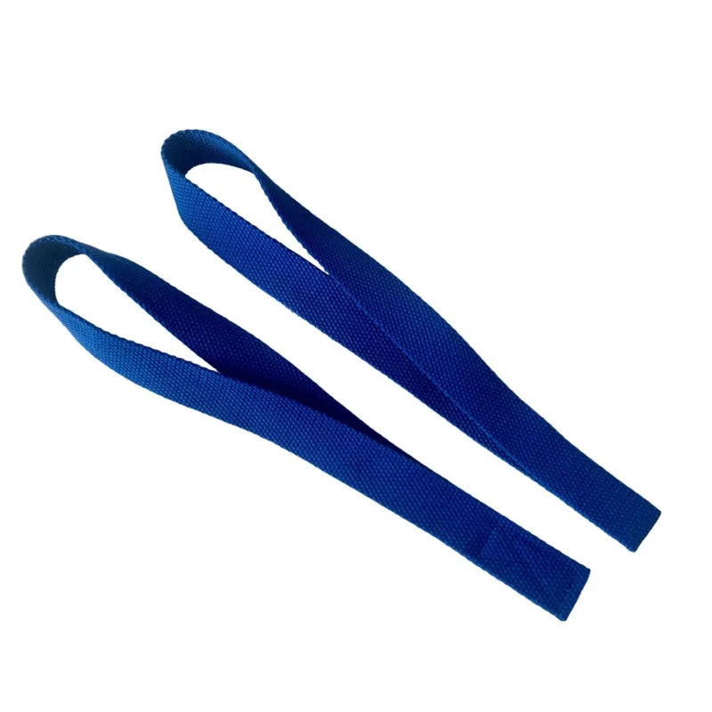 Cotton Nylon Cowhide Wrist Straps for Weightlifting and Gym Training Deadlift Weight Lifting Gloves