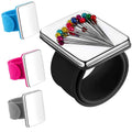 Baikali Magnetic Pin Holder Silicone Wristband Black Customizable Size