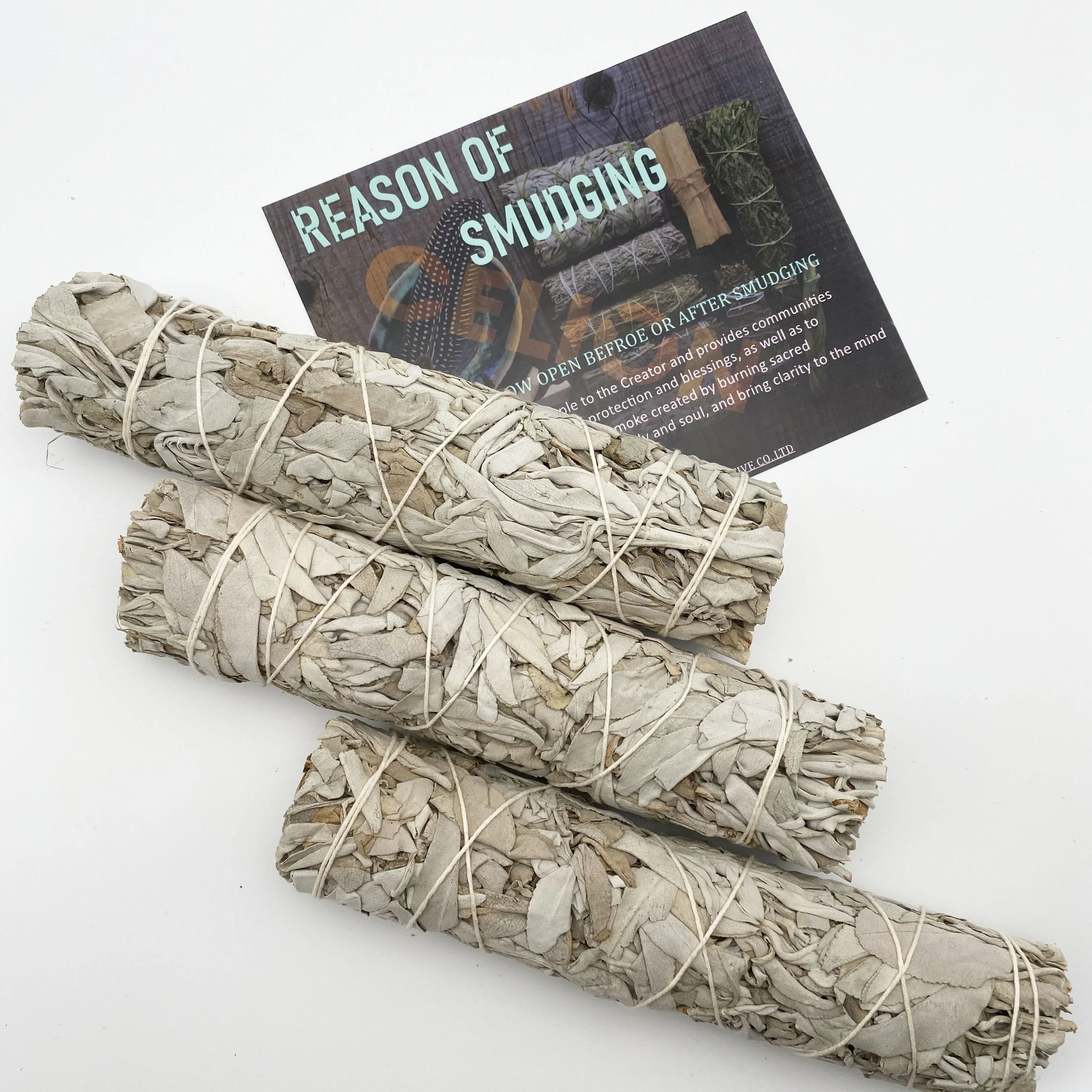Smoky Purification Healing Meditation 7 Inches Bundles Sage Sticks