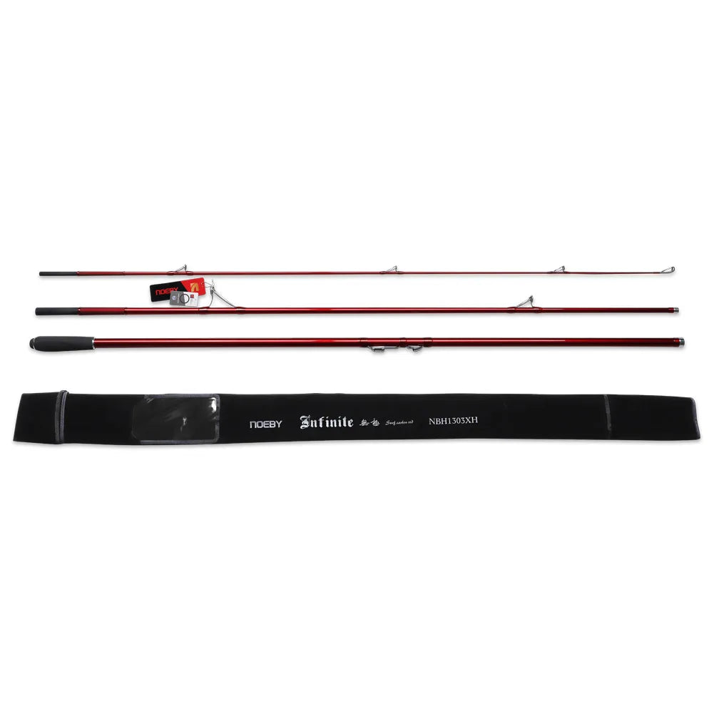 NOEBY JAPAN FUJI TORAY IM-8 Graphite Carbon Surf Shore Casting Fishing Rod