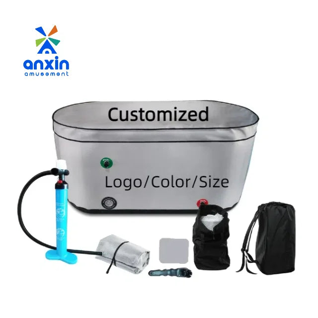 2025 New Production Recovery Ice Bath Hot Sale Custom Size Style Water Chiller Ice-Bath Inflatable Round Cold Plunge