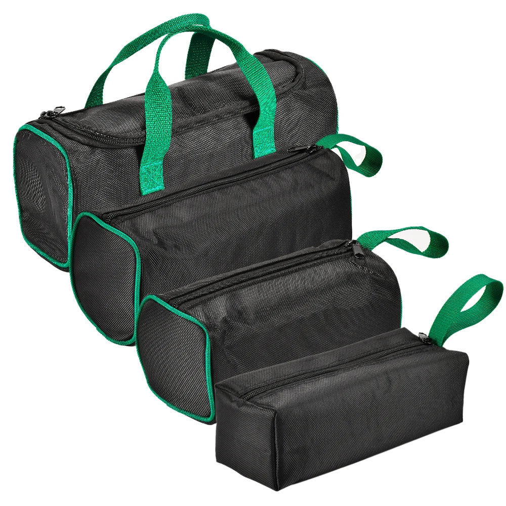 Ready to Ship 4-Piece Set 1680D Heavy Duty Waterproof Zipper Tool Pouch Bag for Electrician Small Parts
