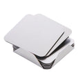 Customized Logo Blank Cup Mat with Holder 6pack Beer Coffee Stainless Steel Cup Coaster